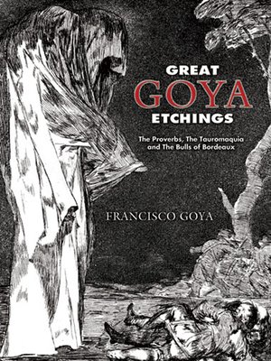 cover image of Great Goya Etchings